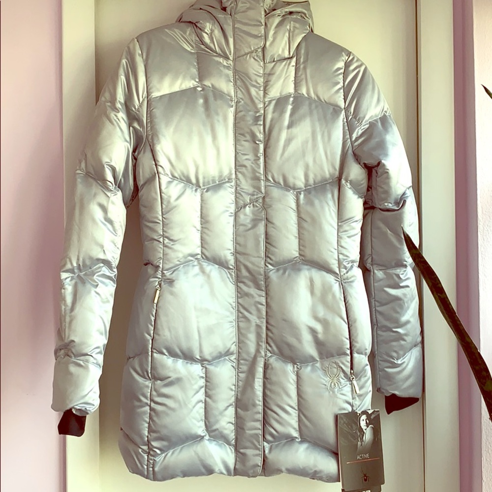 Spyder Women’s Raven Down Jacket with hood size S